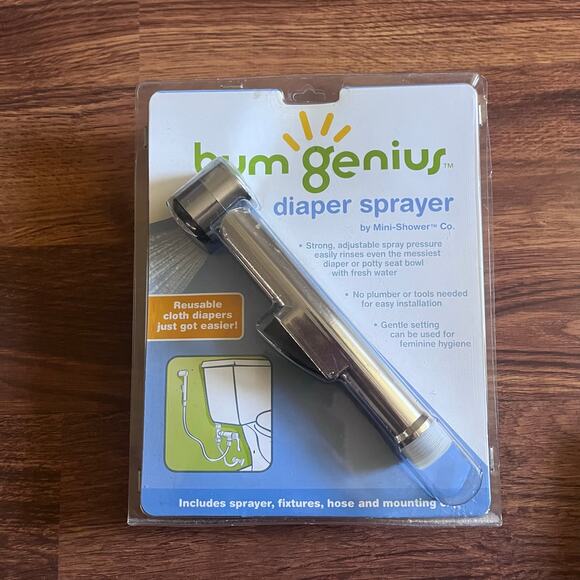 NEW bumGenius Diaper Sprayer Cloth Diaper Cleaner - Picture 1 of 5